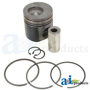 A-87802365 Piston W/ Rings; Std.