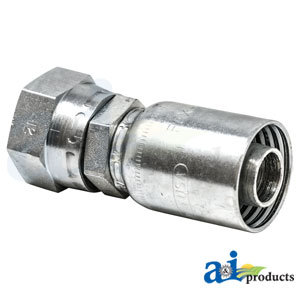 A-FFX-12-12 (HC-FFX) Female Seal Lok - Swivel - Straight - Short