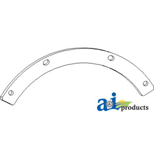 A-H131356 Retainer, Auger Swing; Horizontal Unloading