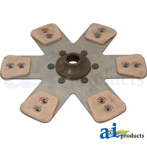 A-AR58024 Trans Disc: 13.5"; 6 Button, Solid