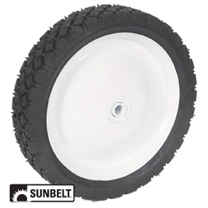 A-B1SB2986 WHEEL-DECK, 9X1.75, DIAMOND, STEEL-WHITE