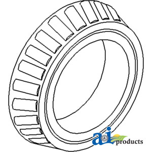 A-195162M1 Bearing Cone, Rear Axle Outer