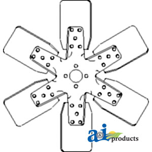 A-3637938M1 Fan, 6 Blade