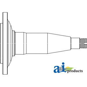 A-H201111 Spindle, Rear Axle