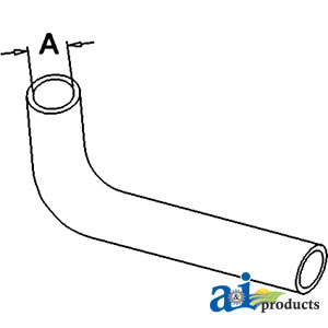 A-SBA310160170 Radiator Hose, Upper
