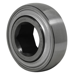 A-206KRRB6-P Bearing, Ball; Spherical, Hex Bore, Pre-Lube