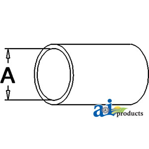 A-158625A Radiator Hose, Lower