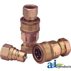 A-6601-4-4 Female Coupler Body