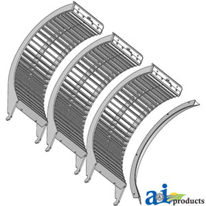 A-B96127 Concave Set, Heavy Duty (Small Grain)