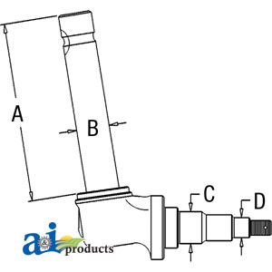 A-536061R2 Spindle (RH/LH)