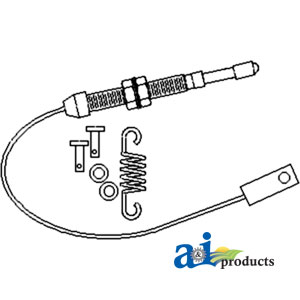 A-3762119M91 Cable, Throttle