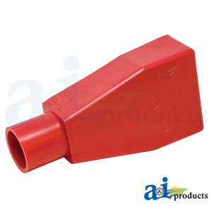 A-5724005R Terminal Protectors, Red (5 Pk)