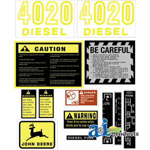 A-JD417S Hood Decal