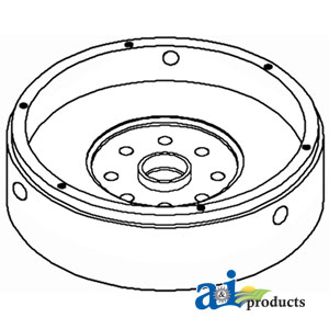 A-3819667M91 Flywheel w/ Ring Gear