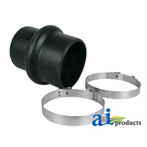 A-954045 Centri Rubber Hump Hose Reducer w/2 Clamps 4"-4 1/2