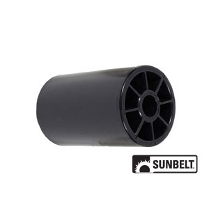 A-B1WL33 ROLLER-DECK, 2.5X4, SMOOTH, BLACK