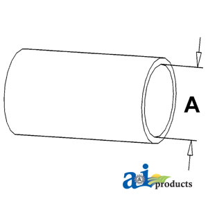 A-826775M1 Radiator Hose, Bottom
