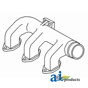 A-72511206 Manifold, Exhaust (Rear)