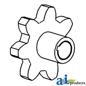 A-168683C1 Sprocket, Clean/ Tailings Elevator