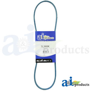 A-3L360K Aramid Blue V-Belt (3/8" X 36" )
