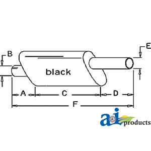 A-AM3246T Muffler