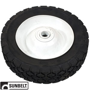 A-B1SB274 WHEEL-DECK, 6X1.5, DIAMOND, STEEL, WHITE