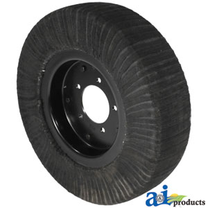 A-80A569 Wheel, 6" X 9" Tail Rim Wheel Assembly