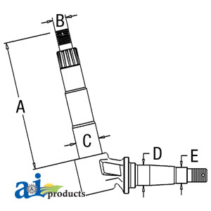 A-A154657 Spindle (RH/LH)