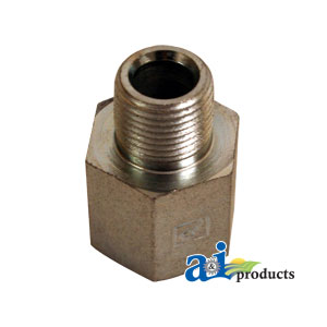 A-43A11 Straight Solid Male NPT X Female ORB Adapter, 2 pack