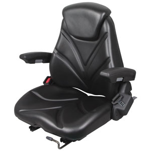 A-F20ST3000 Seat, F20 Series, Black Vinyl