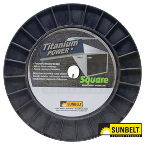 A-B1433105 Titanium Power Trimmer Line, .105" square