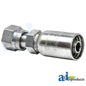 A-FFXT-08-08 (HC-FFXT) Female Seal Lok - Swivel - Straight - Long
