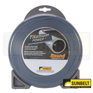 A-B155080 Titanium Power Trimmer Line, .080" round