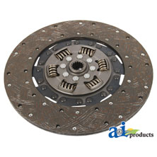 A-AL120011 Trans Disc: 12.598", organic, spring loaded, 15 spline
