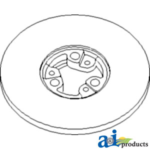 A-H206016 Sheave Half, Inner; Fan Driver, Std. Speed