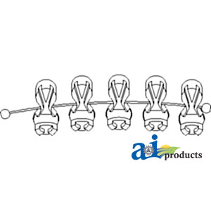 A-491-051 Rake Bones; For Replacing Broken Rake Tines.