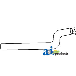 A-10A23896 Radiator Hose, Upper