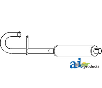 A-MF1910 Vertical Muffler Assembly