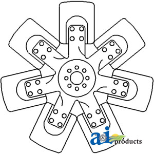 A-AT170040 Fan, 7 Blade