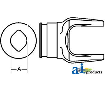 A-556924 Inboard Yoke, 2200 Series
