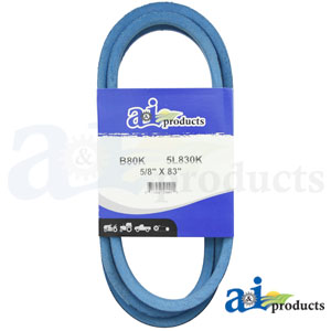 A-B80K Aramid Blue V-Belt (5/8" X 83" )