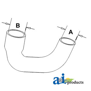 A-1275081C1 Radiator Hose, Upper