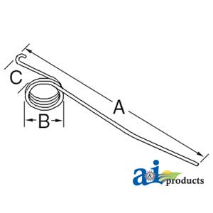 A-481088 Steel Reel Finger (LH)