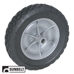 A-B1SB8927 WHEEL-DECK, 8X1.75, DIAMOND, STEEL-GRAY