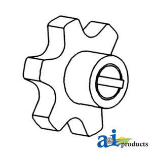 A-165292C1 Sprocket, Clean/ Tailings Elevator