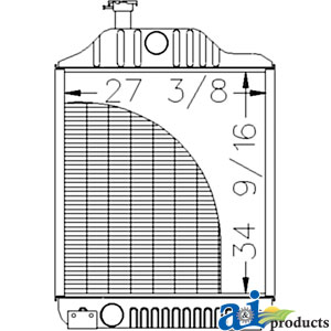 A-RE21561 Radiator