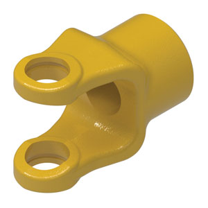 A-800-6511 Round Bore Implement Yoke (With Keyway & Set Screw)