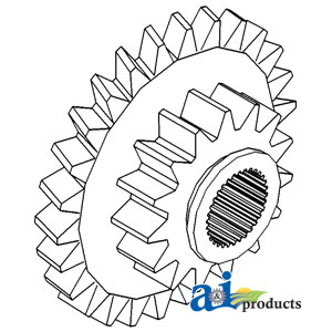 A-A62178 Gear, Sliding Range Cluster, 2nd/ 4th Speed