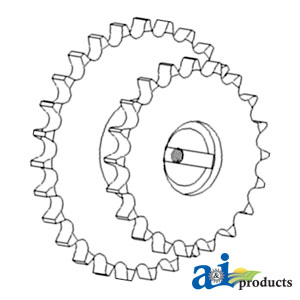 A-348324A1 Sprocket Assy, Grain Elevator Drive