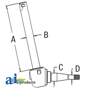 A-508547M92 Spindle (RH/LH)